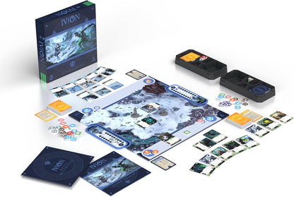 APE Games: Ivion: The Rune & The Rime - Herocrafting, Fantasy Fighting Deck-Building Board Game, Stand-Alone & Cross Compatible, Ages 13+, 2 Players