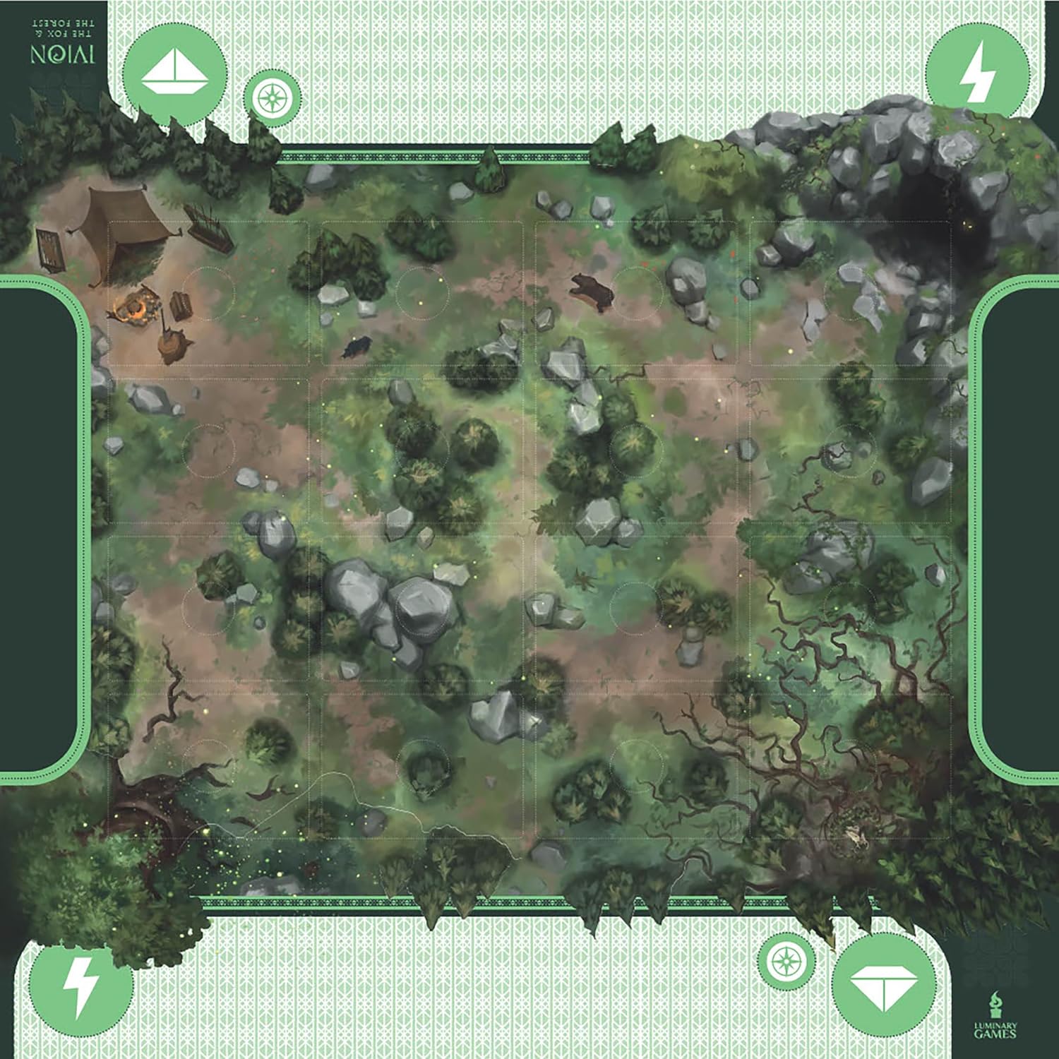APE Games: Ivion: The Fox & The Forest - Herocrafting, Fantasy Fighting Deck-Building Board Game, Stand-Alone & Cross Compatible, Ages 13+, 2 Players