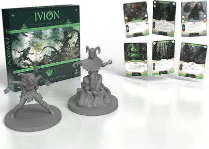 APE Games: Ivion: The Fox & The Forest - Herocrafting, Fantasy Fighting Deck-Building Board Game, Stand-Alone & Cross Compatible, Ages 13+, 2 Players