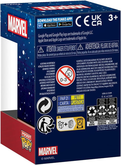 Funko Pocket POP! & Tee: Marvel-Holiday Spiderman - Spider-Man - Large - (L) - T-Shirt - Clothes With Collectable Vinyl Minifigure - Gift Idea - Toys and Short Sleeve Top for Adults Unisex Men