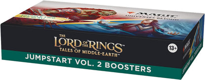 Magic The Gathering The Lord of The Rings: Tales of Middle-Earth Jumpstart Vol. 2 Booster Box - 18 Packs (2-Player Fantasy Card Game