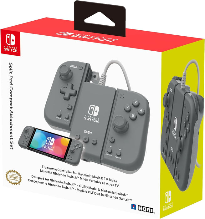 Hori Switch Split Pad Compact Attachment Set - Black