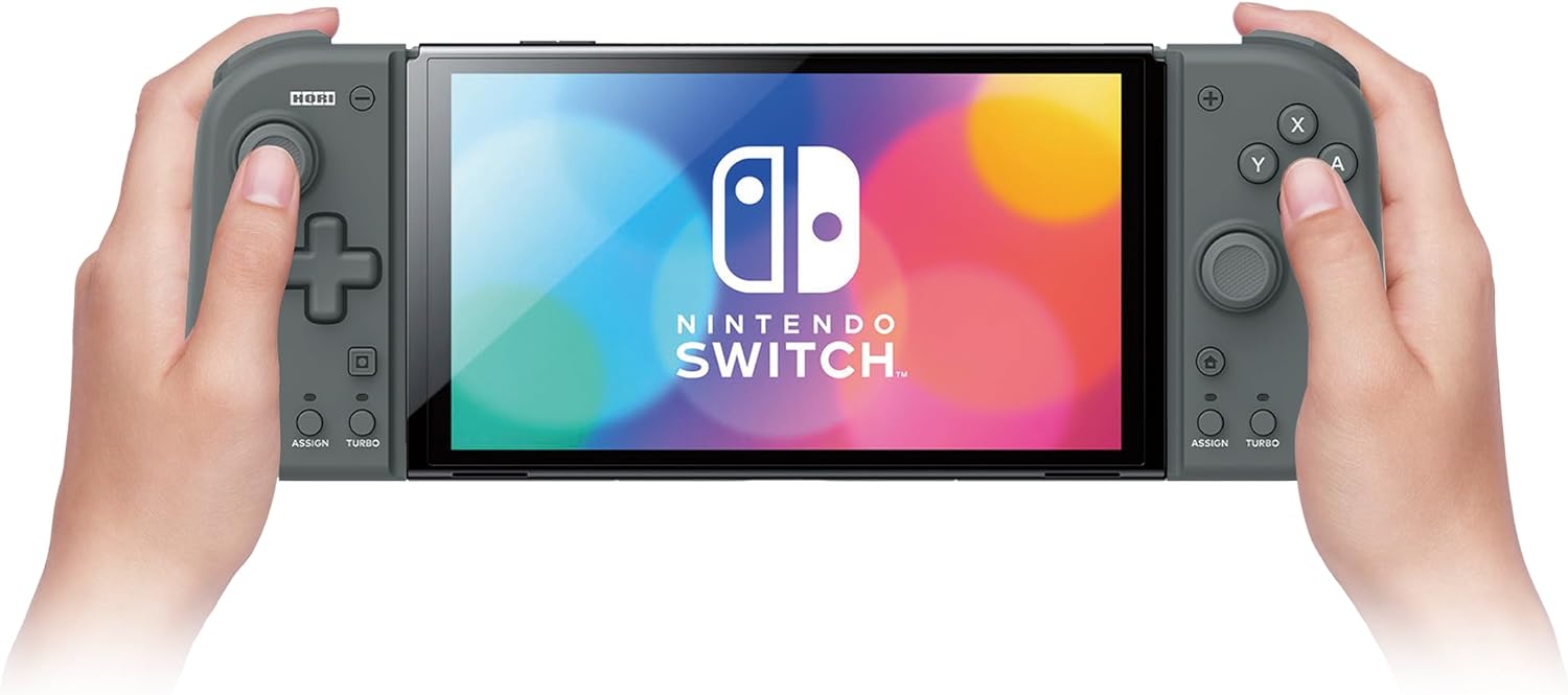 Hori Switch Split Pad Compact Attachment Set - Black