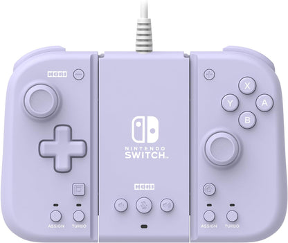 Hori Switch Split Pad Compact Attachment Set - Lavender