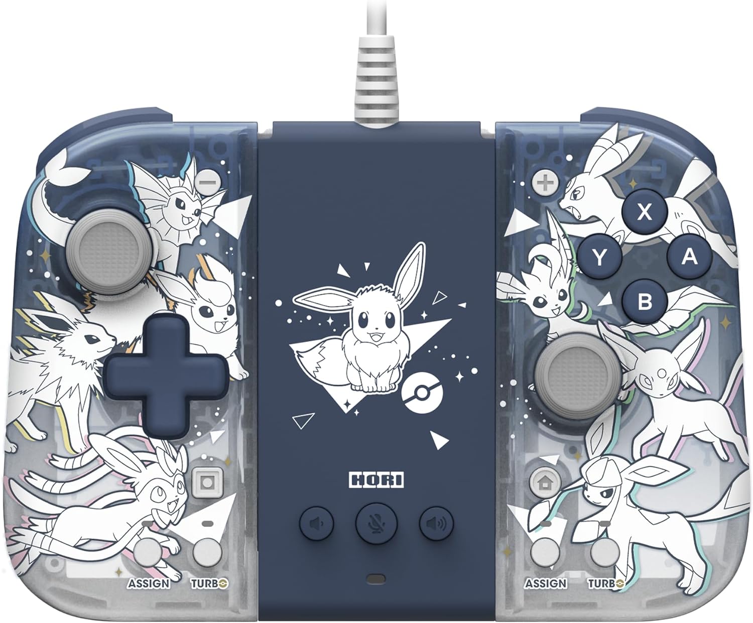 Hori Switch Split Pad Compact Attachment Set - Eevee