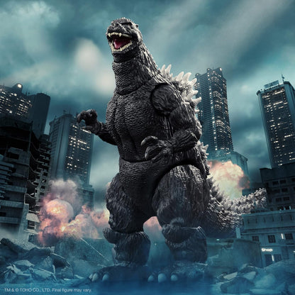 Super7 Ultimates Toho HeiSei Godzilla - 8" Toho Godzilla Action Figure with Accessories Classic Movie Collectibles and Retro Toys