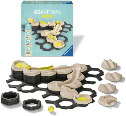 Ravensburger GraviTrax Junior Starter Set S - Expandable Marble Run for Children, Marble Run Mainly Made of Renewable Raw Materials with Educational Toy and Construction Toy from 3 Years