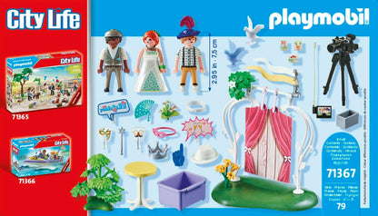 Playmobil 71367 Wedding Photo Booth Promo Pack, ceremony gift set, Fun Imaginative Role-Play, PlaySets Suitable for Children Ages 4+