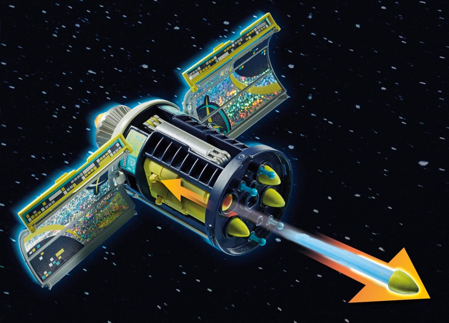 Playmobil 71369 Space Meteoroid Destroyer Promo Pack, Outer Space Mission, Fun Imaginative Role-Play, Playset Suitable for Children Ages 4+