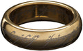 Lord of the Rings Tungsten Ring The One Ring (gold plated) Size 08 Weta