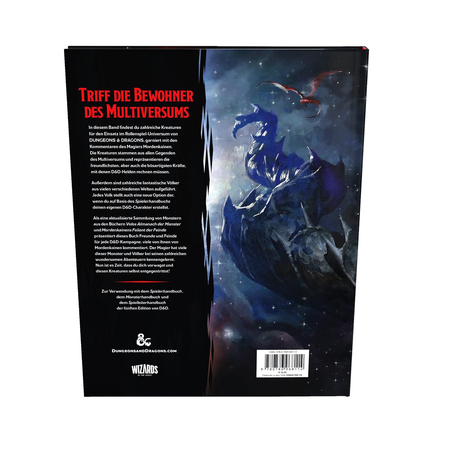 Dungeons & Dragons Mordenkainen Çok Yönlü Canavarlar Sunuyor (Almanca Versiyon