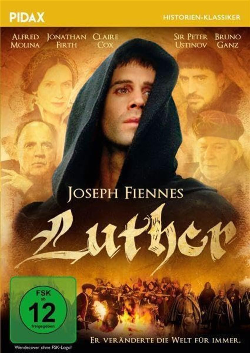 Luther - Er veränderte die Welt für immer / Preisgekrönte und starbesetzte Filmbiografie über den Kirchenreformer Martin Luther (Pidax Historien-Klassiker