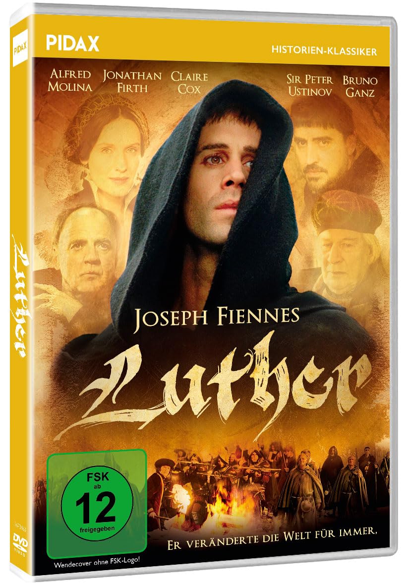Luther - Er veränderte die Welt für immer / Preisgekrönte und starbesetzte Filmbiografie über den Kirchenreformer Martin Luther (Pidax Historien-Klassiker