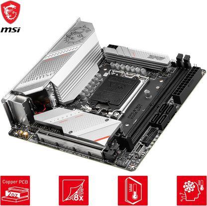 MSI MPG B760I EDGE WIFI (Socket 1700/B760/DDR5/S-ATA 6Gb/s/Mini ITX