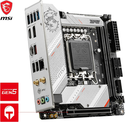 MSI MPG B760I EDGE WIFI (Socket 1700/B760/DDR5/S-ATA 6Gb/s/Mini ITX