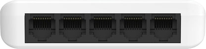 STRONG SW5000P | 5-Port Switch Gigabit Ethernet | Table and Wall Mounting | Ideal for Fast LAN Connections | Network Expansion |