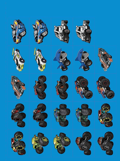 Hot Wheels: Race Cars vs. Monster Trucks