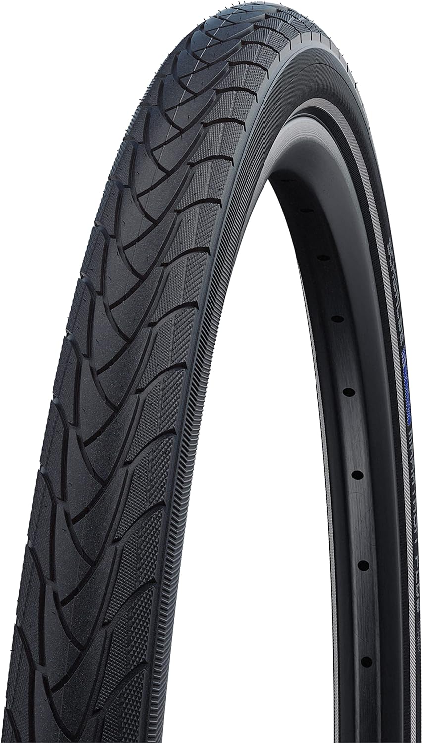Schwalbe Marathon Plus SmartGuard Tyre, Black/Reflective