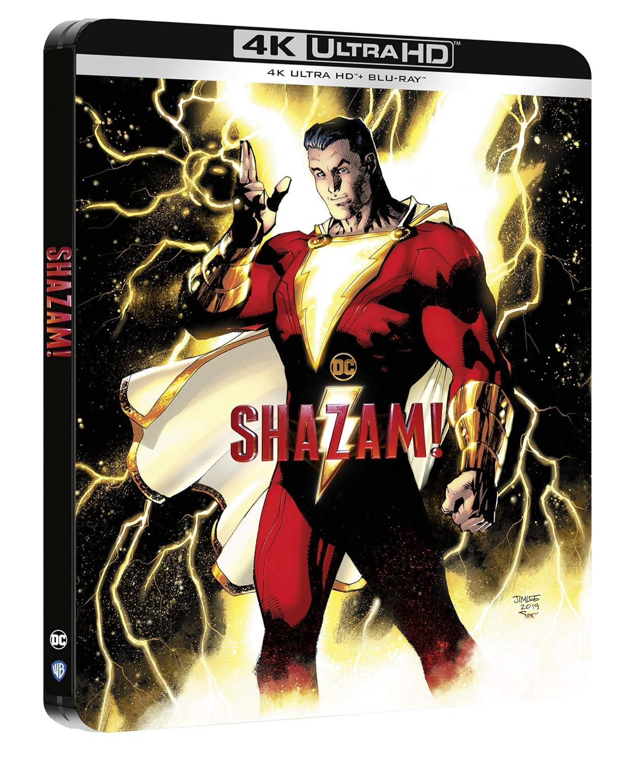 Shazam 4K Ultra-HD Comic Art Steelbook (2 dischi)