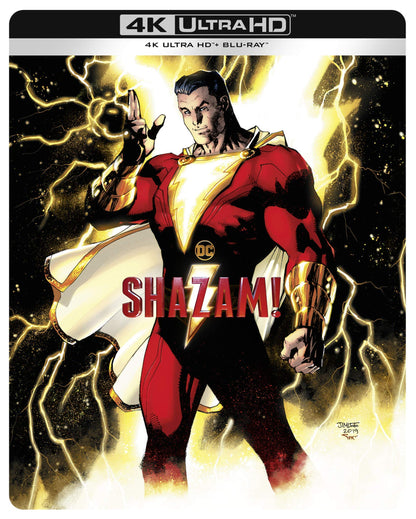 Shazam 4K Ultra-HD Comic Art Steelbook (2 dischi)