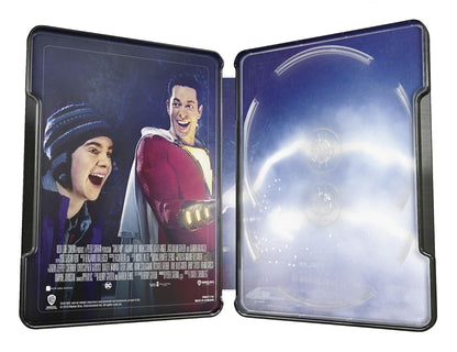 Shazam 4K Ultra-HD Comic Art Steelbook (2 dischi)