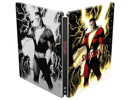 Shazam 4K Ultra-HD Comic Art Steelbook (2 dischi)