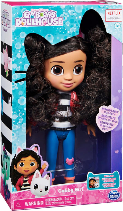 Gabby's Dollhouse, 8-inch Gabby Girl Doll, Kids Toys for Ages 3 and up