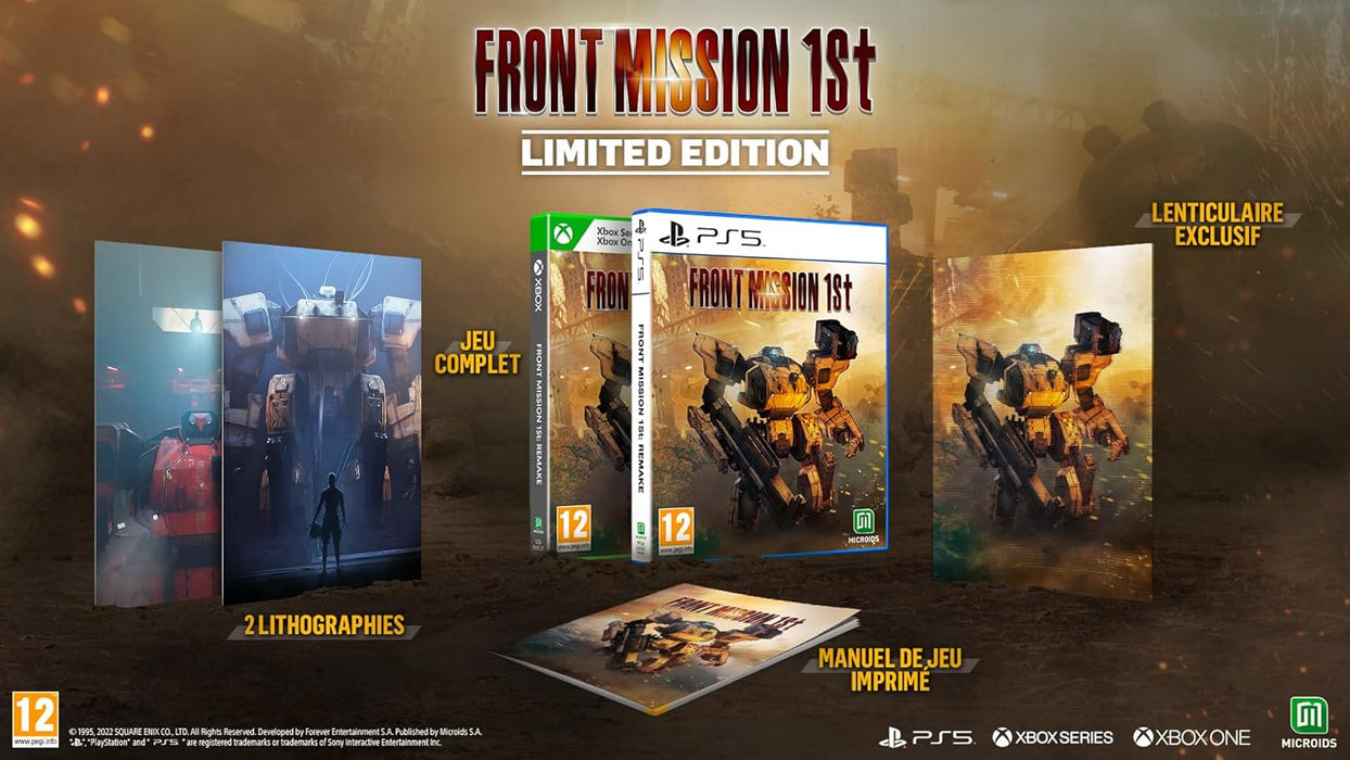 Front Mission 1st Remake: Limited Edition (PS5)
