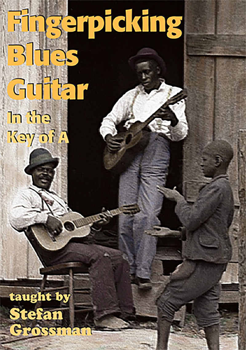 Fingerpicking Blues Guitar In The Key Of A