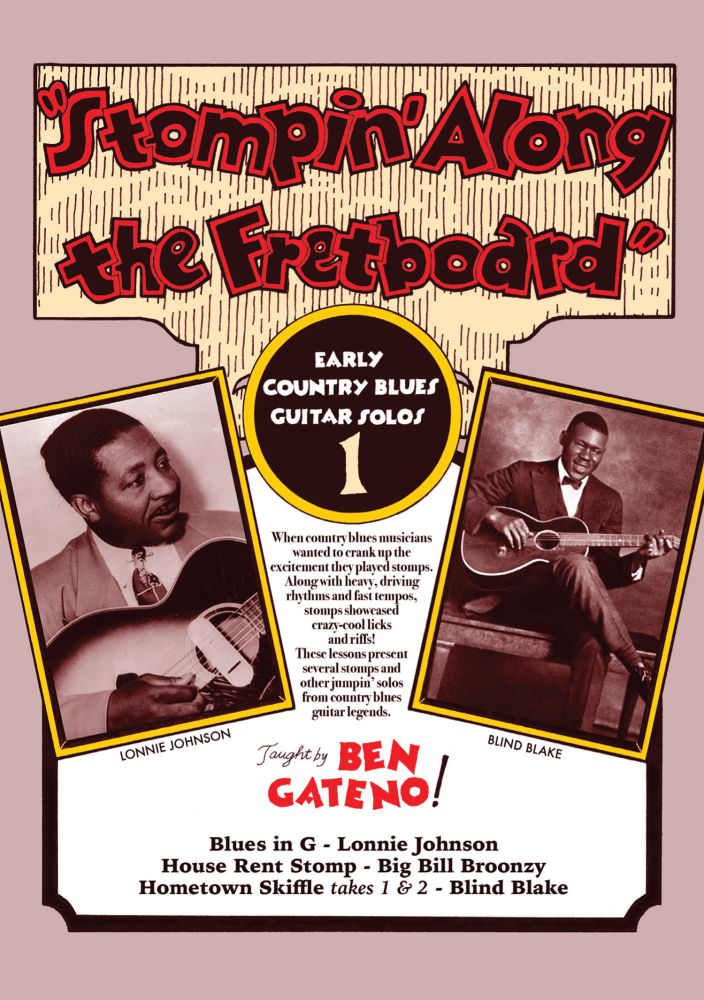 Stompin' Along The Fretboard Vol. 1. Early Country Blue