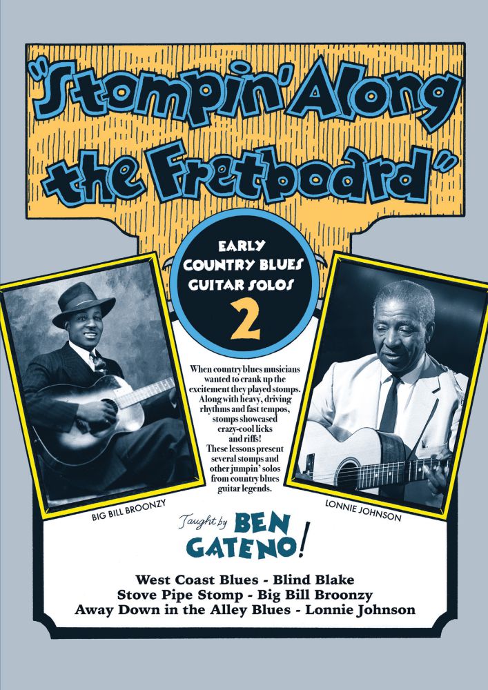 Stompin' Along The Fretboard Vol. 2. Early Country Blue