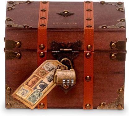 The Mystery Agency The Balthazar Stone : Solve MysteryEscape Room Puzzles in a Box | 20+ Real-life Physical Objects & Evidence | Board Games NightsParties | Fully Reusable |Age 14+ | 1-6+ Players
