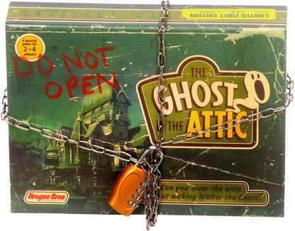 The Mystery Agency Ghost In The Attic: Solve Mystery and Escape Room Puzzle in a Box | 50+ Real-Life Physical Objects & Evidence | Fully Reusable | Age 14+ | 1-6+ Players | English