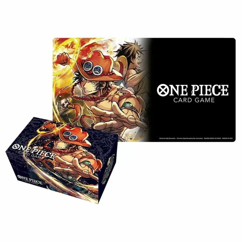 Bandai Portgas.D.Ace - Set da gioco con carta di immagazzinaggio