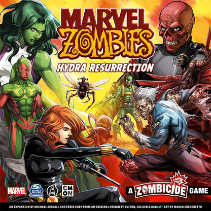 CMON | Marvel Zombies: Hydra Resurrection | Miniatures Board Game | Ages 14 Plus | 1-6 Players | 60 Minutes Playing Time