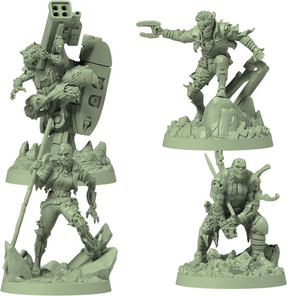 CMON | Marvel Zombies: Guardians of the Galaxy Set | Miniatures Board Game | Ages 14 Plus | 1-6 Players | 60 Minutes Playing Time