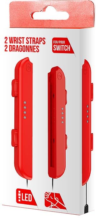 F&G Joy-Con Hand Wrist Strap - 1 Pair Red