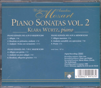 Mozart - Piano Sonatas Vol. 2
