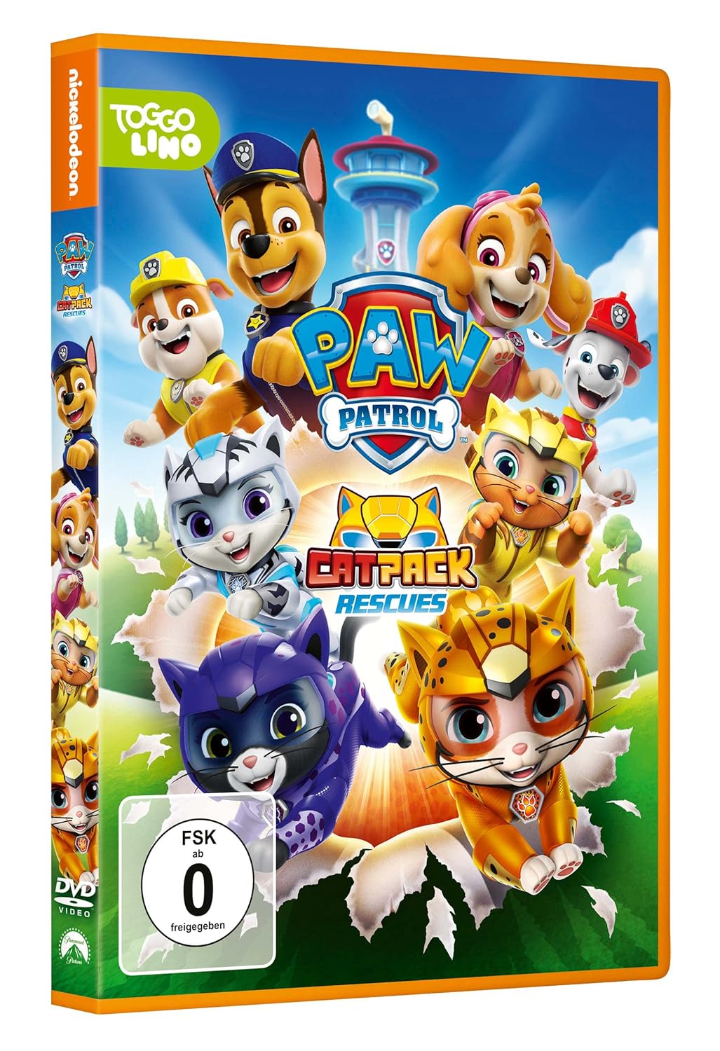 Paw Patrol: Cat Pack Rescues/DVD