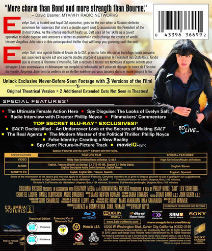 Salt (Deluxe Unrated Edition)   (2010) Angelina Jolie