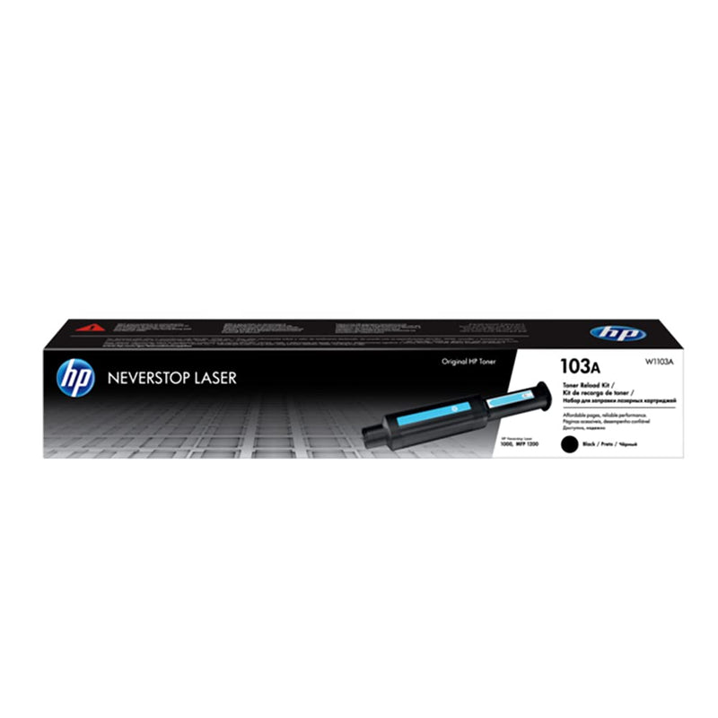 HP 103A Neverstop Toner Reload Kit, W1103A (Kit),black