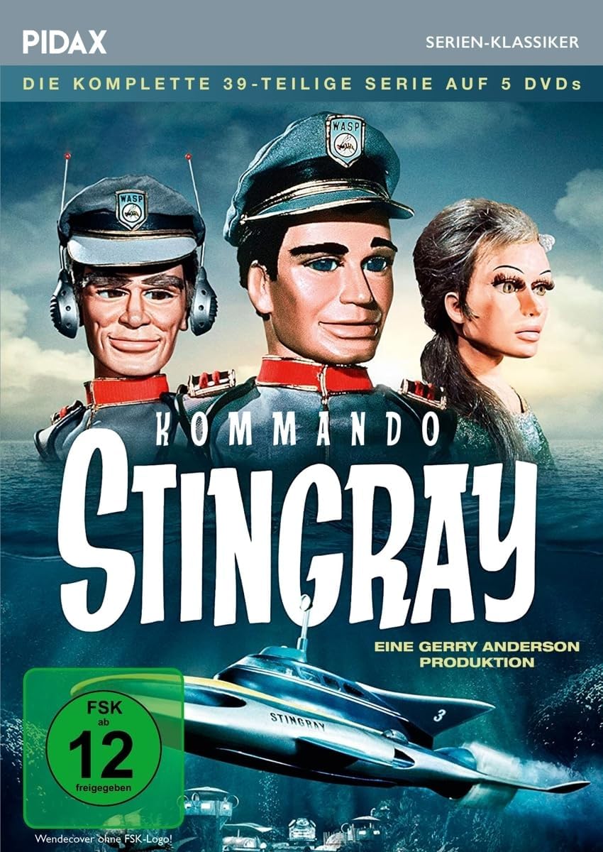 Kommando Stingray / Die komplette 39-teilige Serie von Gerry Anderson ("UFO", "Thunderbirds", "Space Cops“) (Pidax Serien-Klassiker)