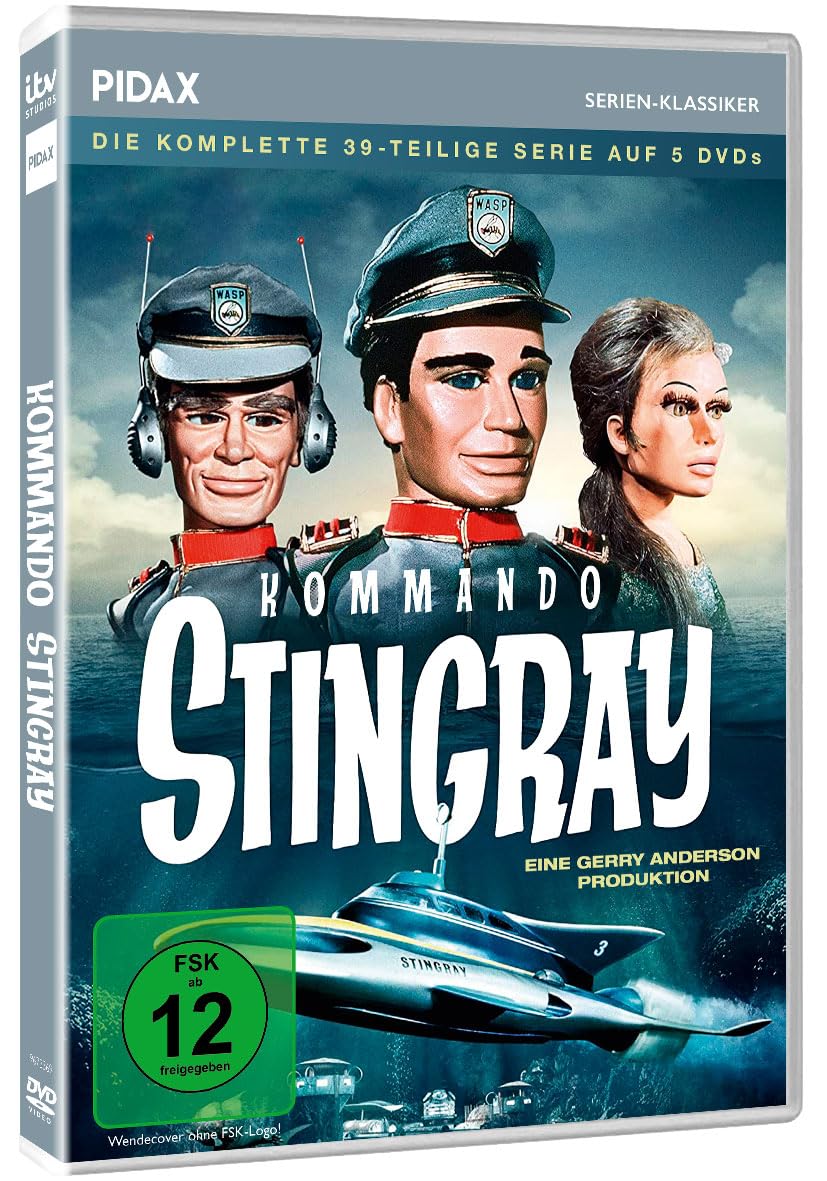 Kommando Stingray / Die komplette 39-teilige Serie von Gerry Anderson ("UFO", "Thunderbirds", "Space Cops“) (Pidax Serien-Klassiker)