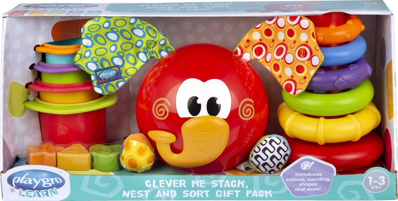 Playgro - Clever Me Stack Sort And Nest - (14088282)