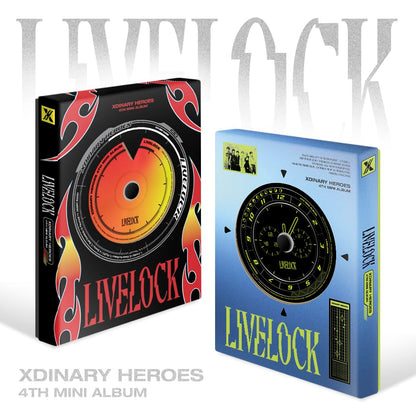 Livelock - Random Cover - incl. 84pg Photobook, Credential Cost, 2 Photocards, Trading Card + Lyric Poster