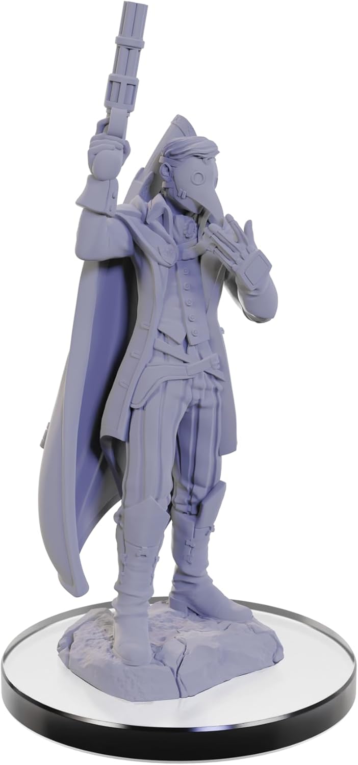 WizKids Critical Role Unpainted Miniatures Percival & Cassandra de Rolo Figures