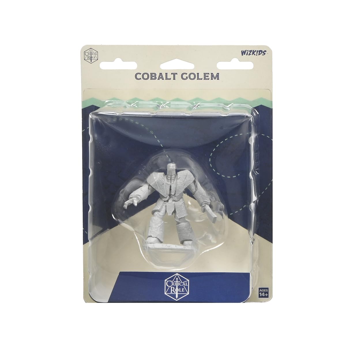 Critical Role miniature à peindre Cobalt Golem