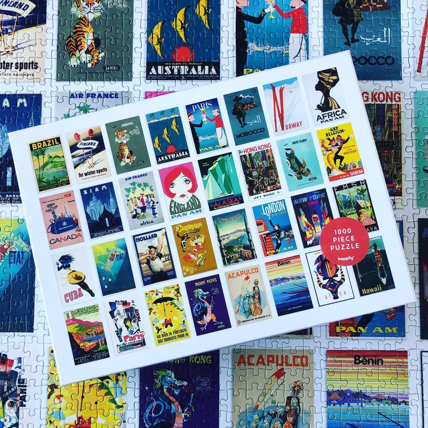 Wanderlust / 1,000 Piece Jigsaw Puzzle for Adults from Happily