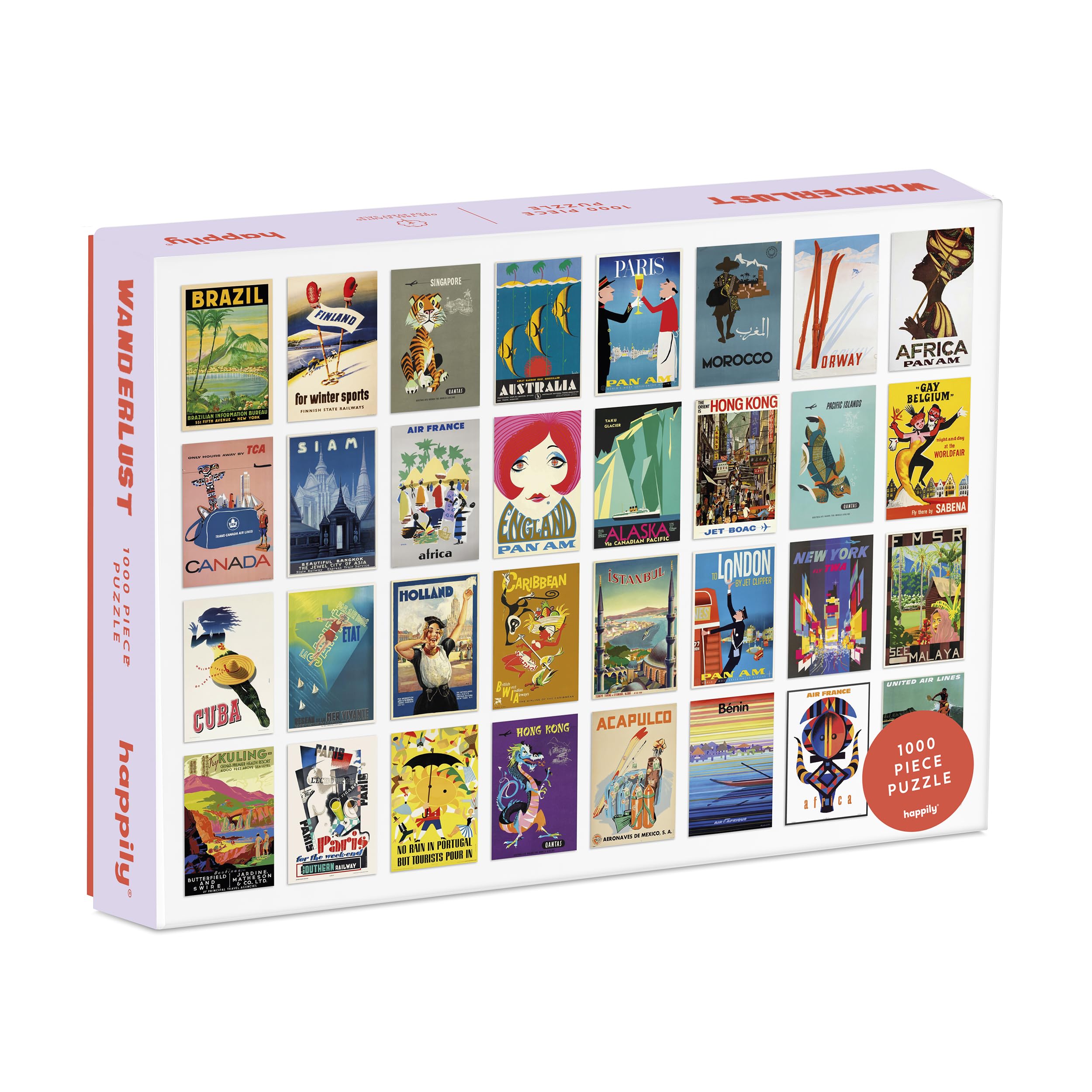 Wanderlust / 1,000 Piece Jigsaw Puzzle for Adults from Happily