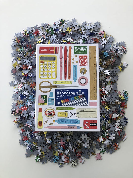 Stationery / 1,000 Piece Jigsaw Puzzle for Adults from Happily